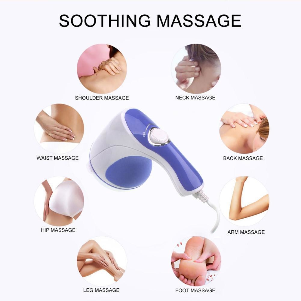 Máy massage cầm tay, massage rung bụng, Máy Massage Relax & Spin Tone RK CLB-001 sử dụng cầm tay mọi lúc, mọi nơi, cho bạn dây phút thư giãn