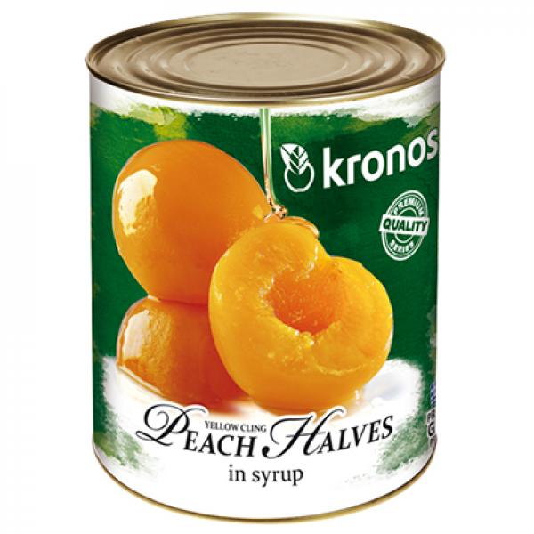 Đào miếng ngâm kronos 820gr- xuất xứ hy lạp