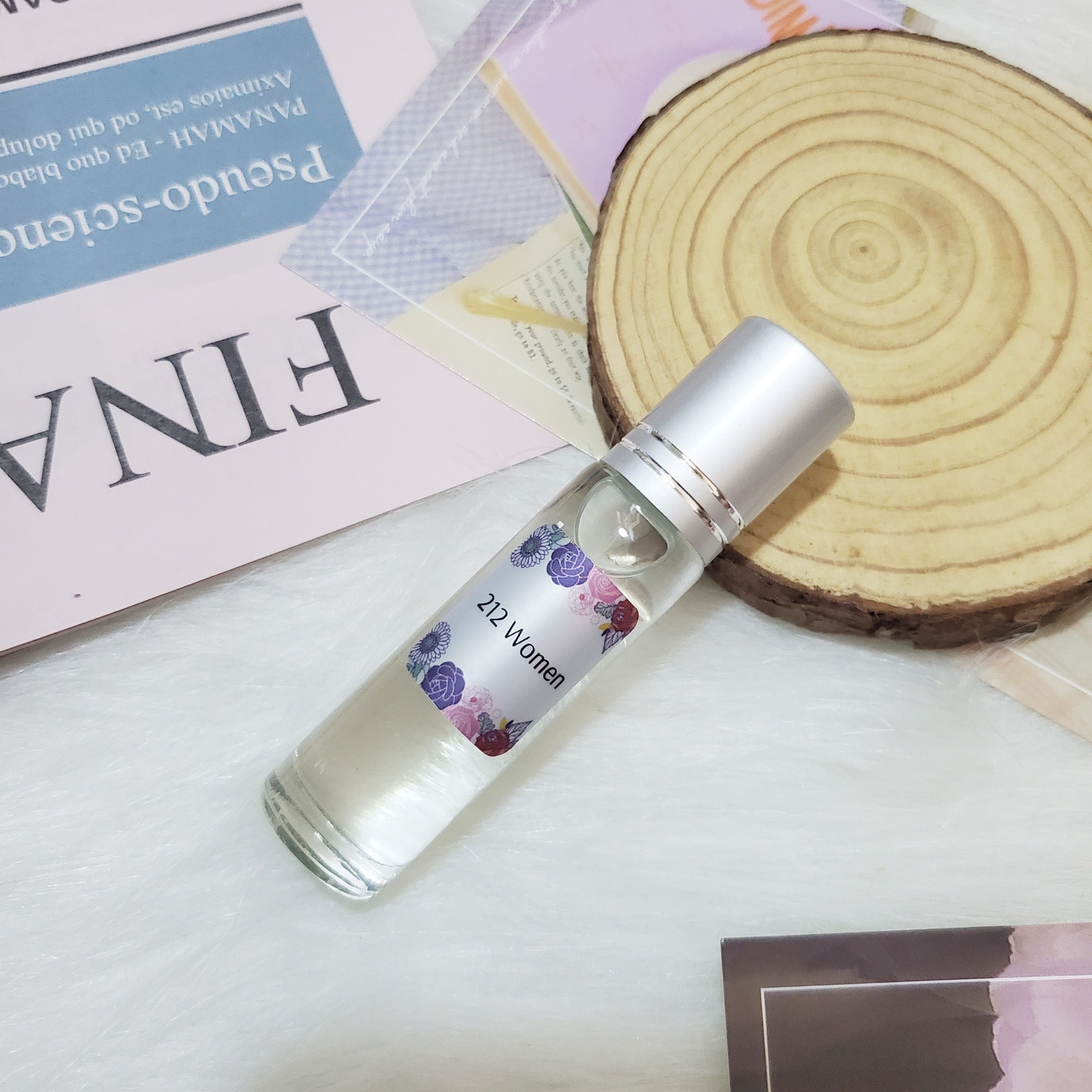 Tinh dầu nước hoa nữ 212 women, Nữ tính, tự tin. Chai dạng lăn/dạng xịt