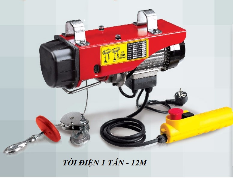 Máy tời điện 1 tấn