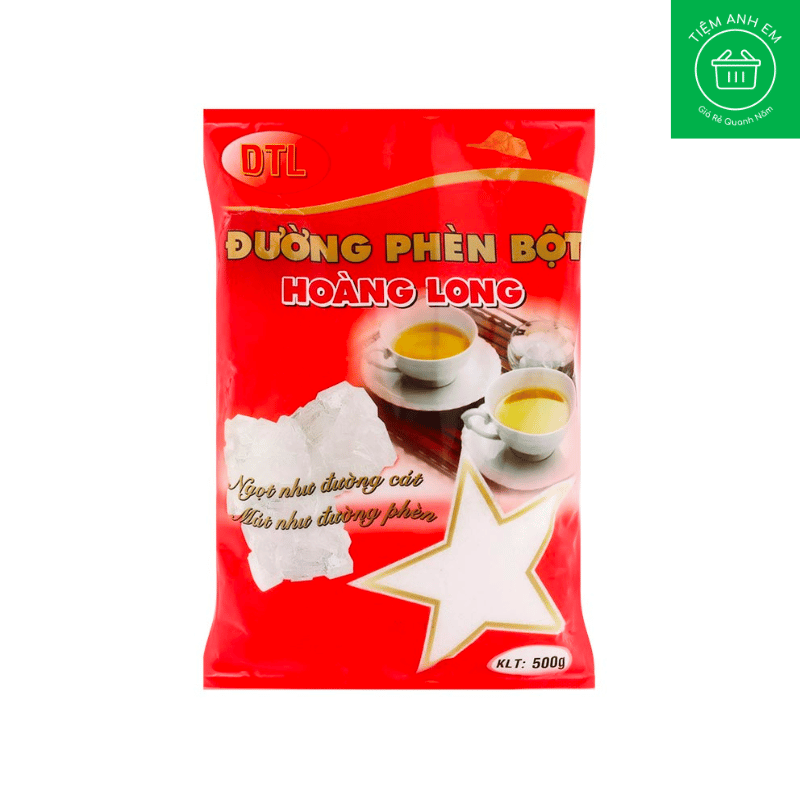 Đường phèn bột Hoàng Long gói 500g