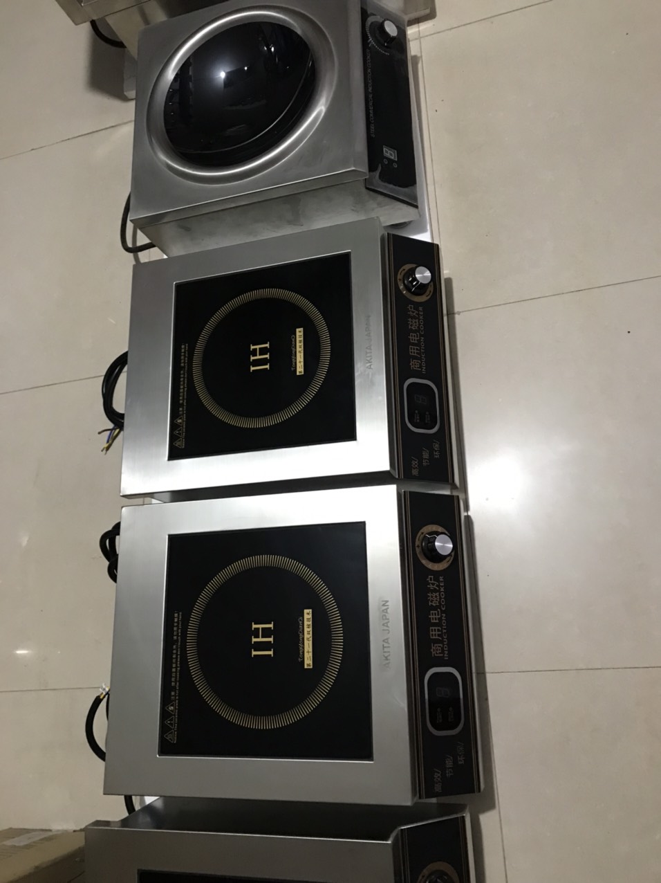 Bếp từ công nghiệp Mặt Phẳng, Mặt Lõm công suất 5Kw dùng điện 220v