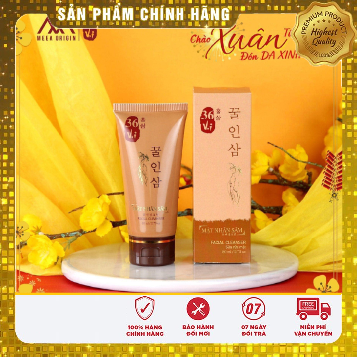 Sữa rửa mặt nhân sâm 36 vị