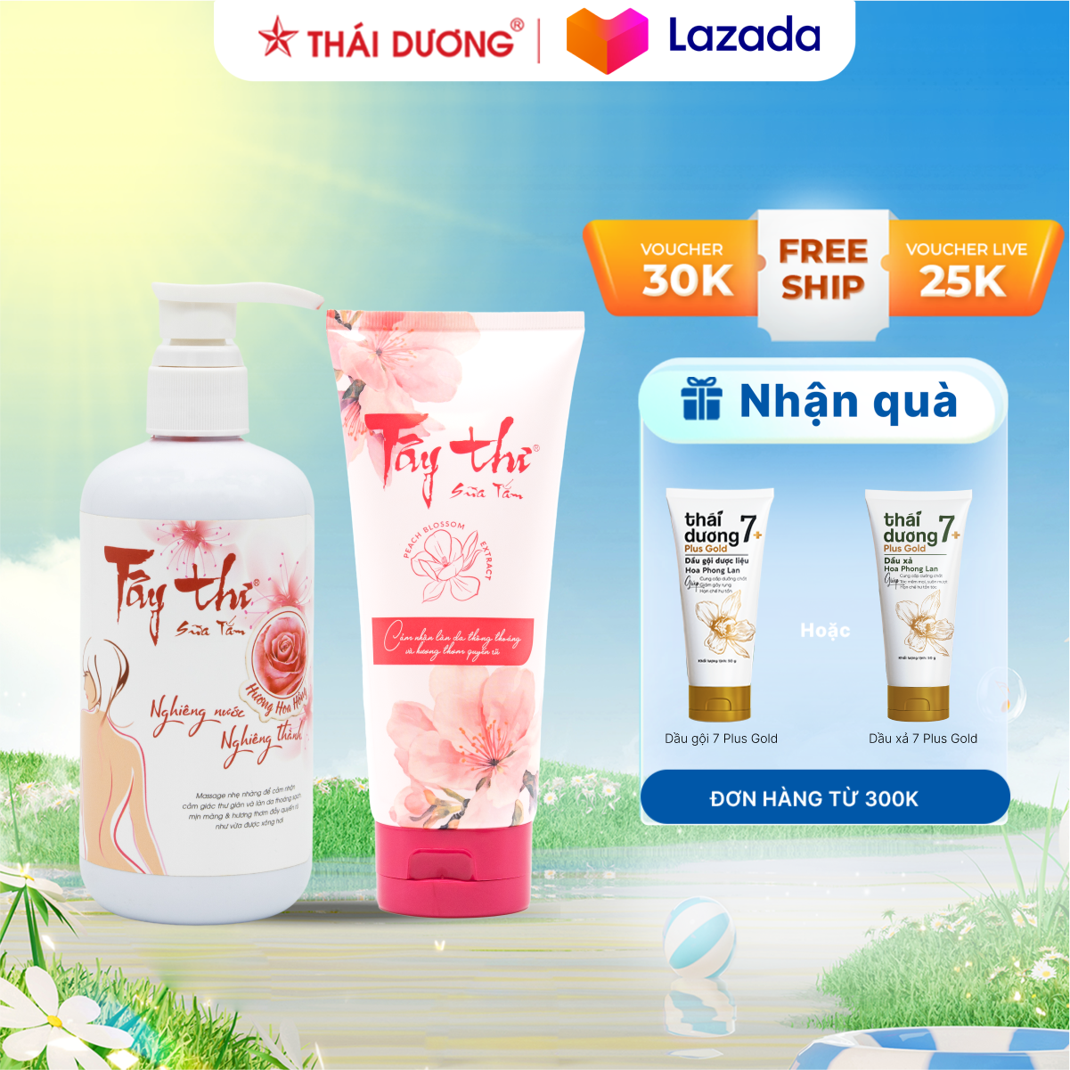 Sữa Tắm Tây Thi 200Ml /500ml - Sao Thái Dương