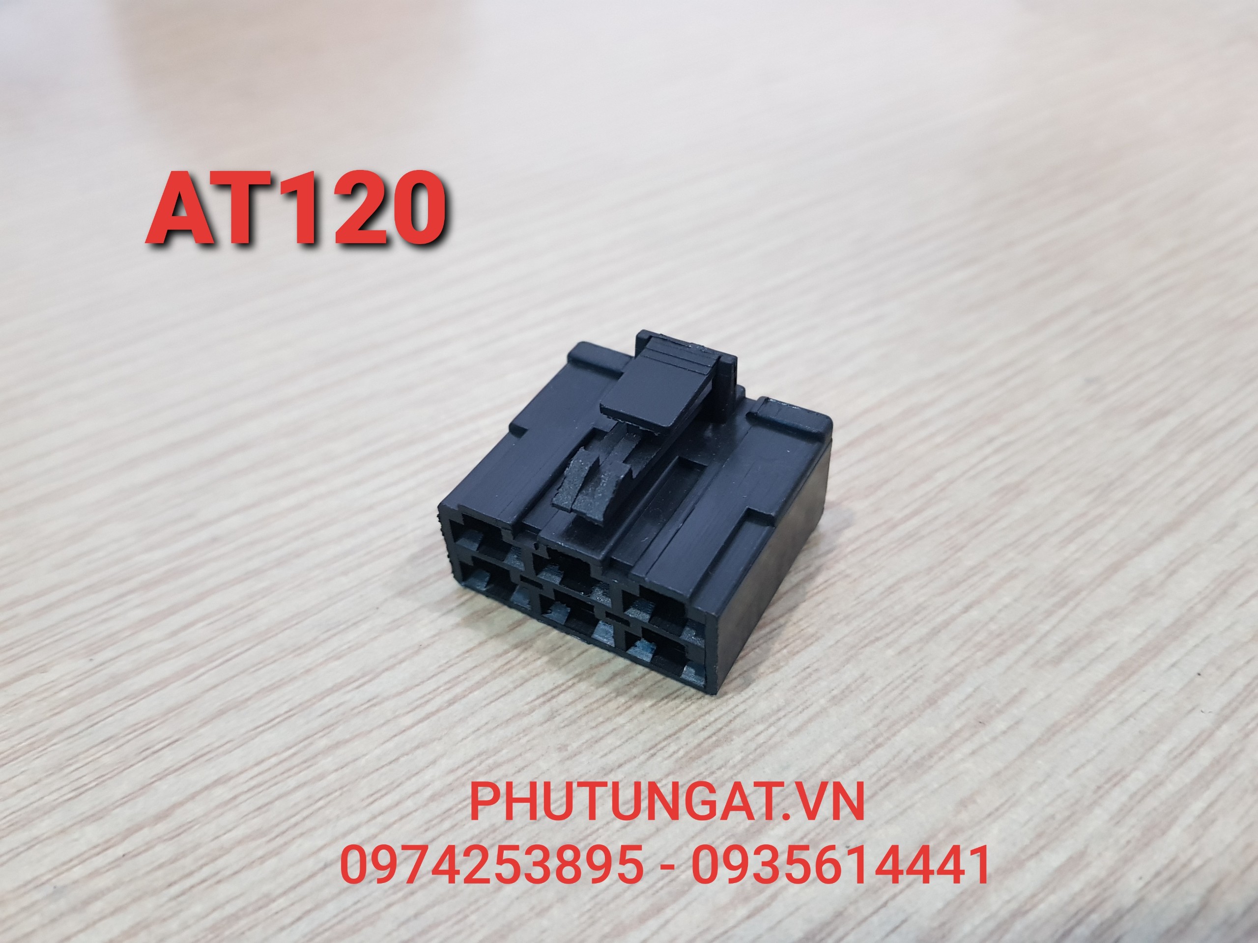 Giắc sạc exciter 150 đen - đầu đực 6p 6.3 - at120