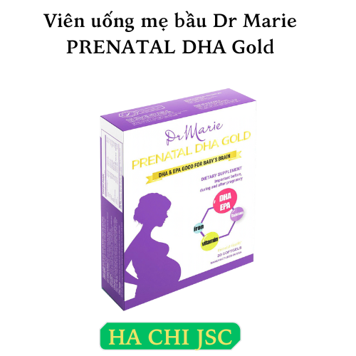 Viên uống mẹ bầu Dr Marie PRENATAL DHA Gold