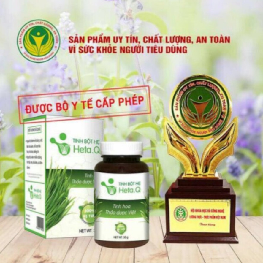 Tinh bột hẹ heta.q - hàng chính hãng, 100% tự nhiên, giảm táo bón và biếng ăn hiệu quả