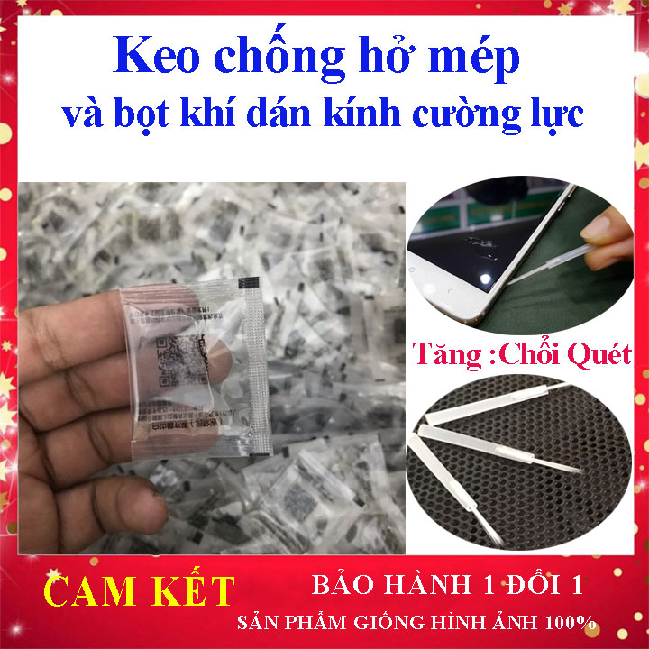 [Giá sỉ] Keo dán chống hở mép dán kính, Keo dán bôi mép chống bọt khí hỗ trợ dán kính cường lực màn hình điện thoại, tiện lợi