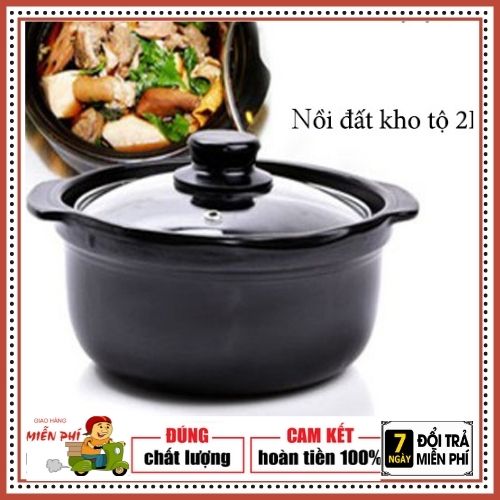 NỒI ĐẤT KHO TỘ 2 LÍT.