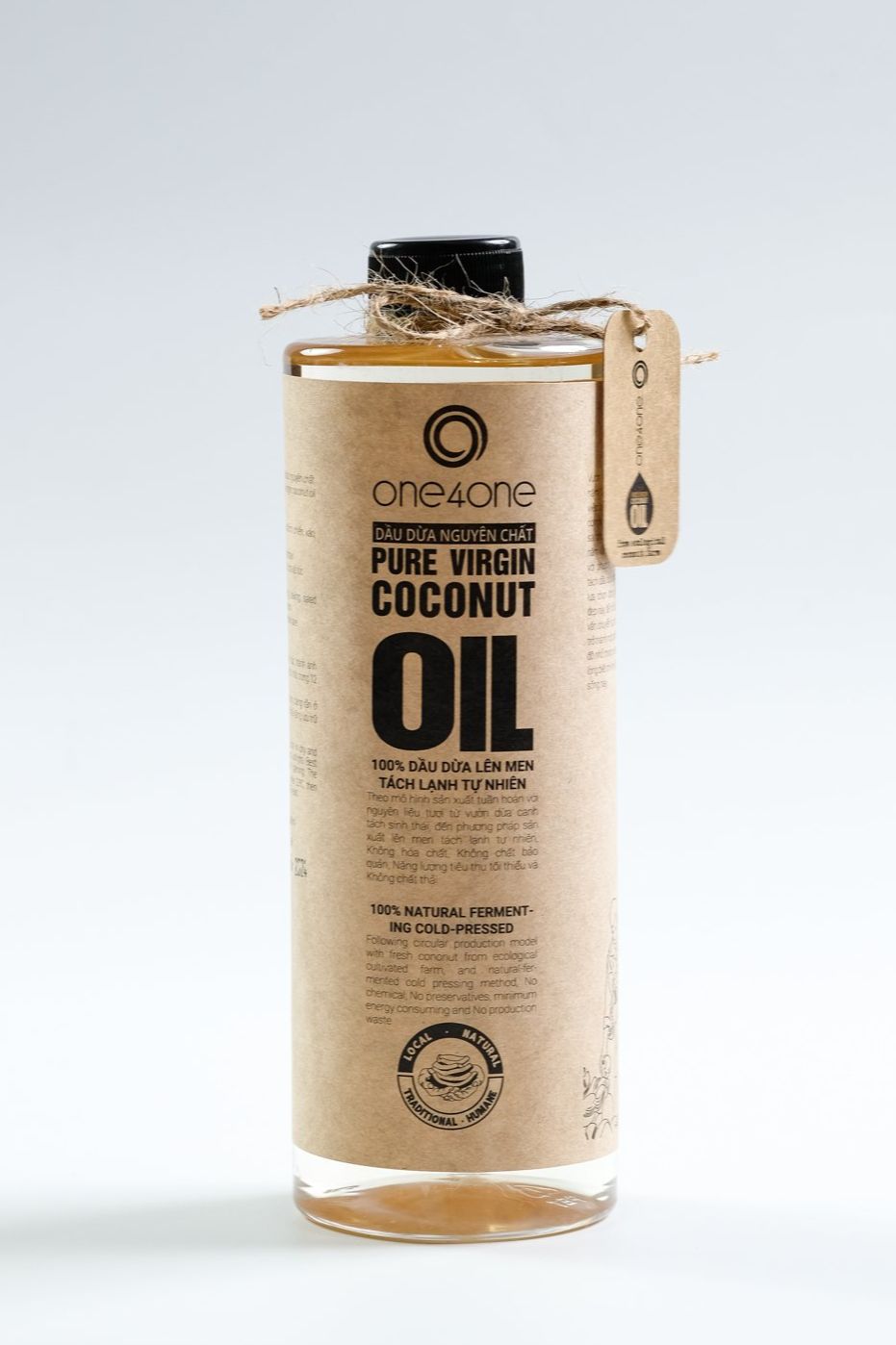 Dầu Dừa Nguyên Chất One4One 500ml - Extra Virgin Coconut Oil