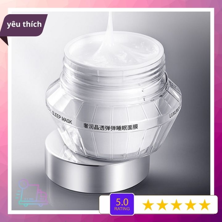 Mặt nạ ngủ pha lê lôufmiss sleeping mask 80g