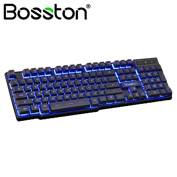 Bàn phím giả cơ bosston 803 full led
