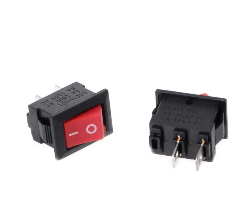 Công tắc bập bênh On/Off KCD1 3A 250V (AC)