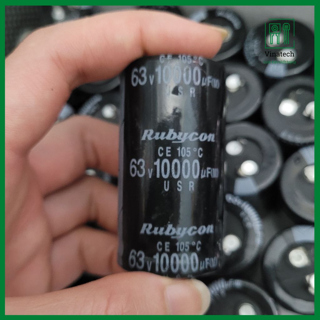 Tụ rubycon 63v 10000uf cao 45mm đường kính 30mm chất lượng