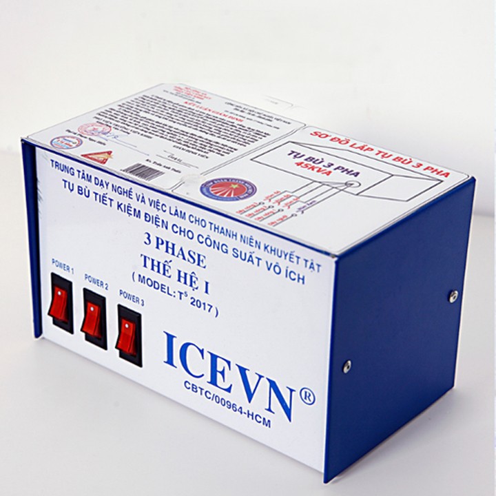 Tụ Bù Tiết Kiệm Điện Cho Mạng Lưới Điện 3 Pha