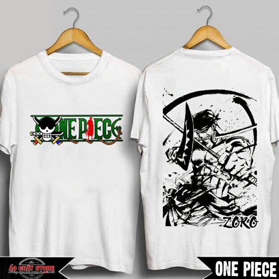 [HCM]Áo thun Roronoa Zoro Siêu Đẹp | Áo Thun One Piece Đảo Hải Tặc Zoro Cao Cấp (Ảnh thật)