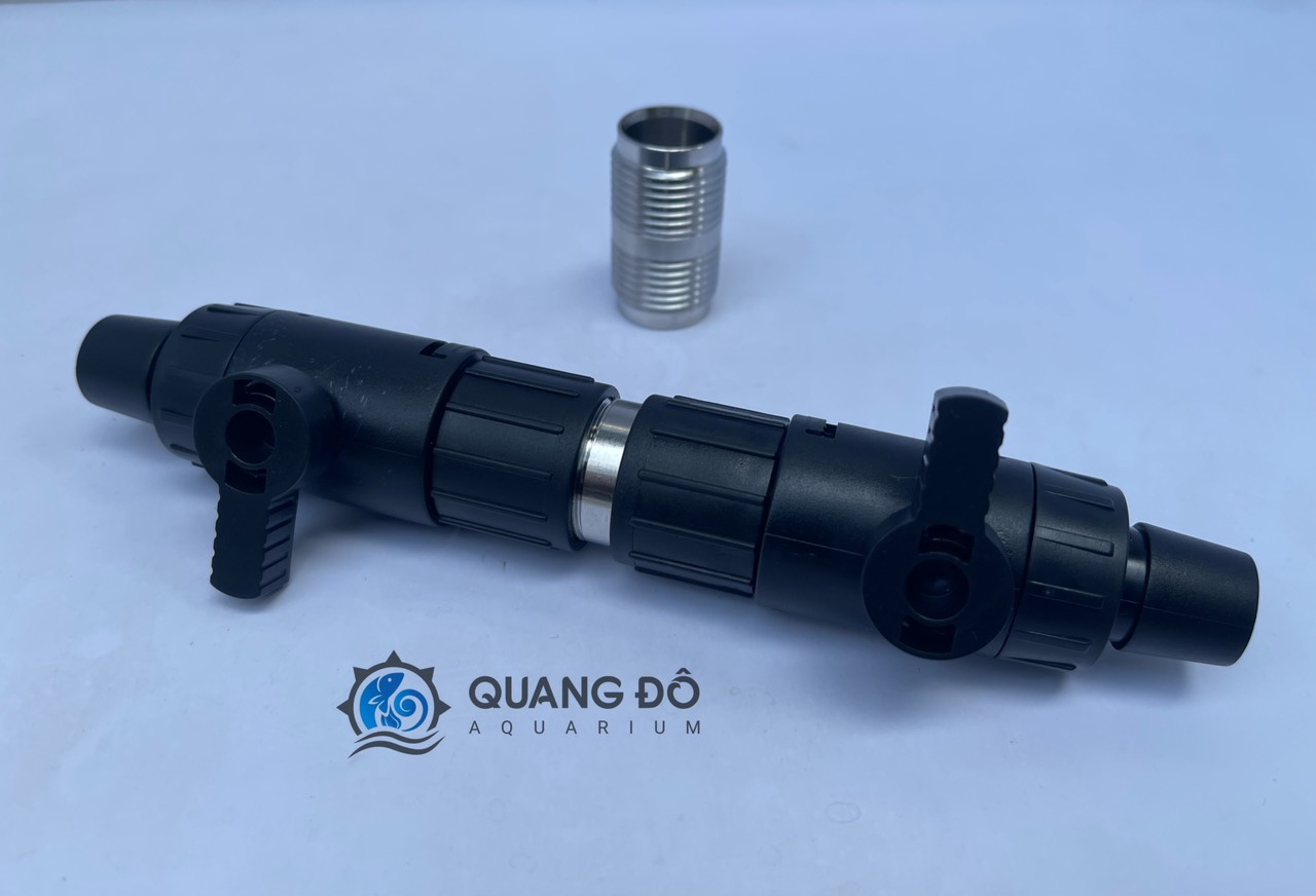 Khoá nối double taps- khóa dòng lọc nước- khoá nối nhanh double taps - khoá đôi - van khoá nước - van khoá chuyển dòng
