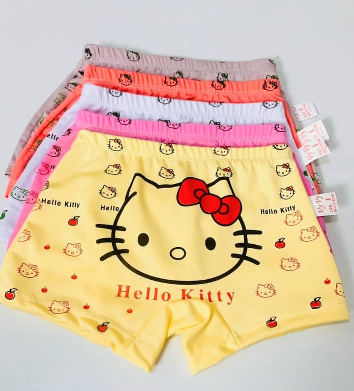 [HCM]Quần chip đùi mặc đâm - set 10 cái - chất liệu cotton lụa mềm - mịn bé gái từ 06 - 45 kg
