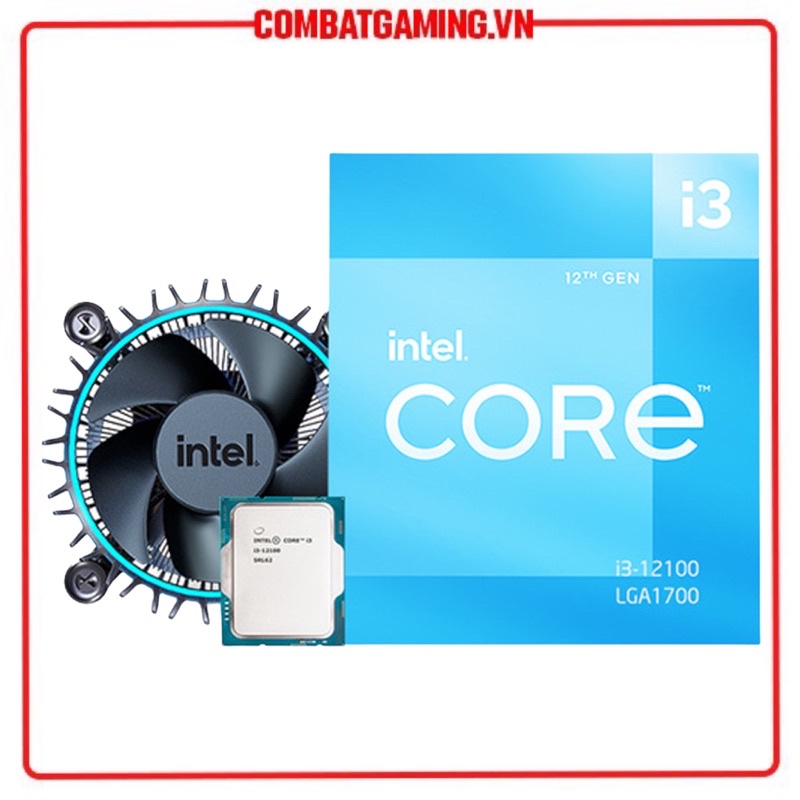 Bộ vi xử lý intel core i3 12100f