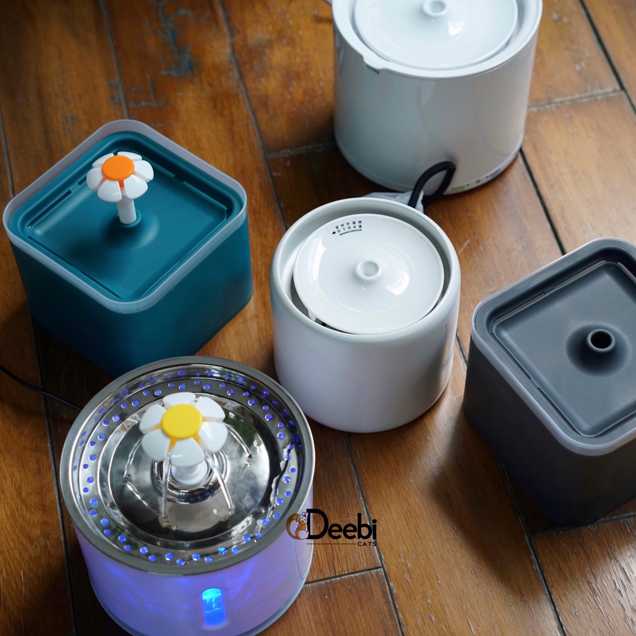 Máy lọc nước cho mèo, máy uống nước cho chó mèo tự động USB