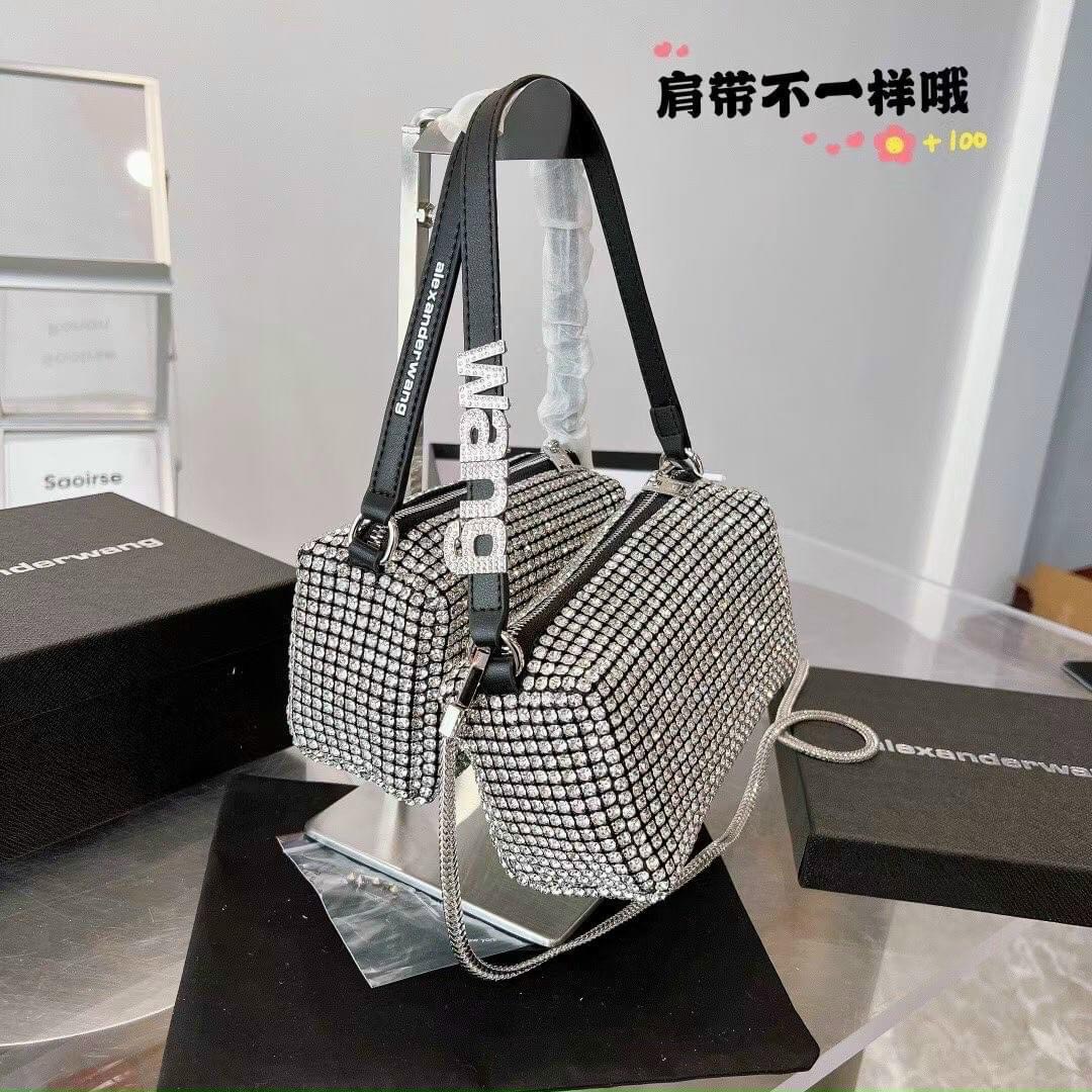 Túi đính đá bling kèm dây đính đá fullbox hàng xuất dư xịn 1:1
