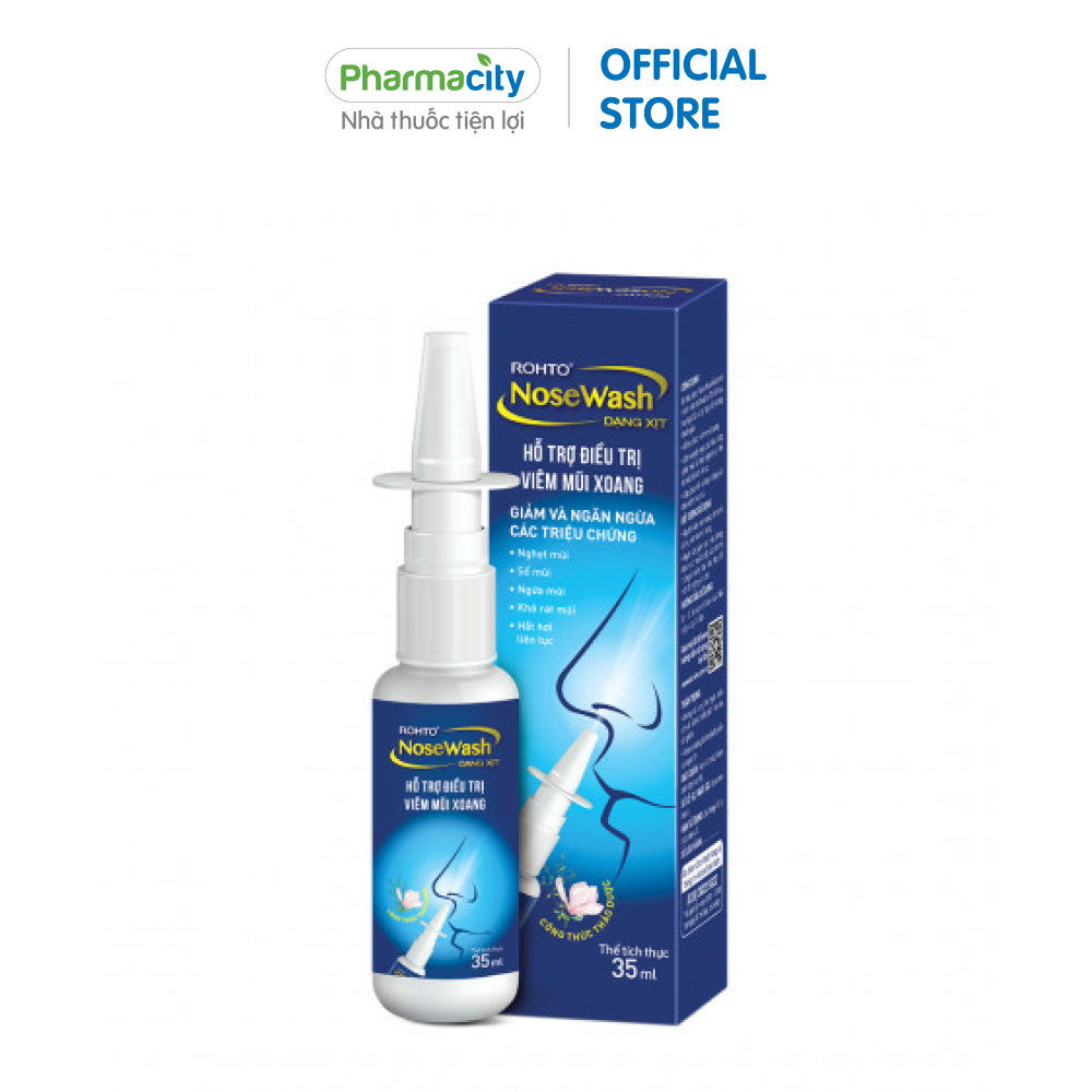 Xịt vệ sinh mũi Rohto NoseWash