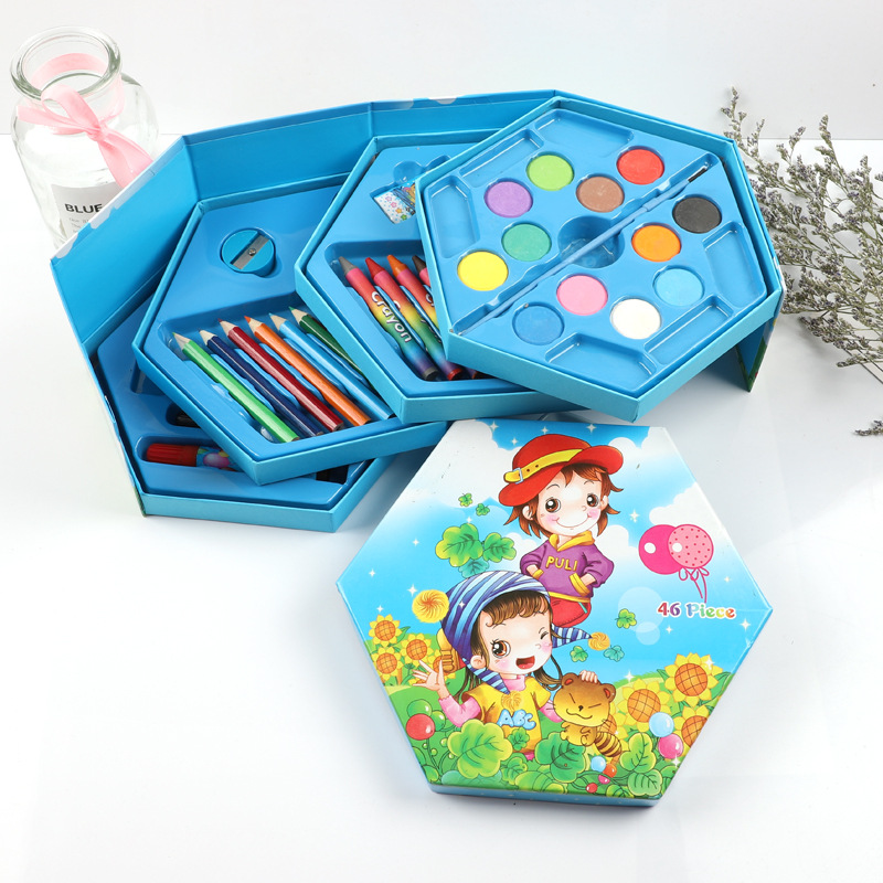 [HCM]HỘP CHÌ MÀU 3 TẦNG CÓ THỂ XOAY ĐẦY ĐỦ DỤNG CỤ HỌC TẬP CHO BÉ - HỘP CHÌ MÀU ĐA NĂNG VỚI HỌA TIẾT HOẠT HÌNH SIÊU ĐÁNG YÊU CHO BÉ