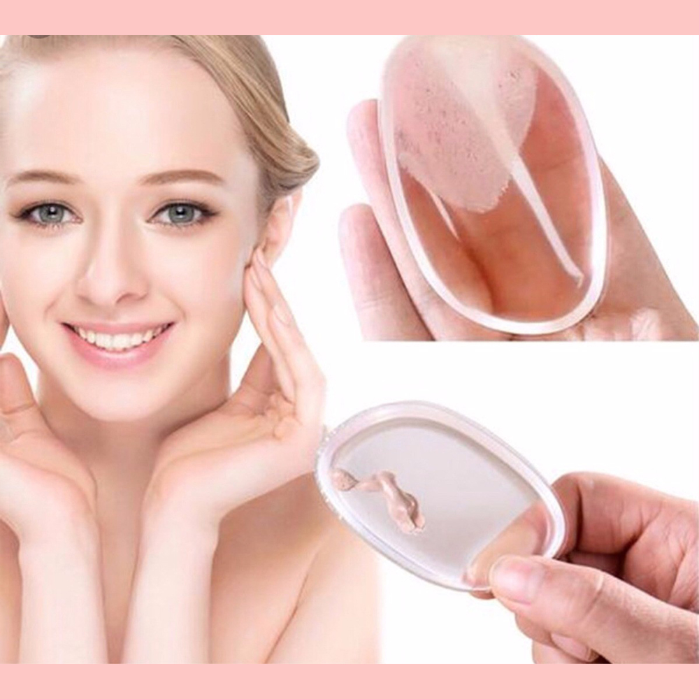 Miếng Đánh Nền Silicol, Dụng Cụ Trang Điểm Tiện Lợi, Đồ Makeup