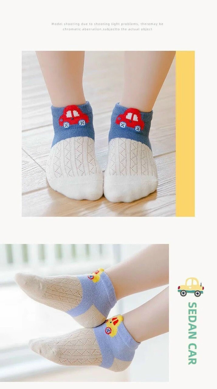 Combo 5 đôi tất cho bé sơ sinh siêu xinh, kute nhiều mẫu