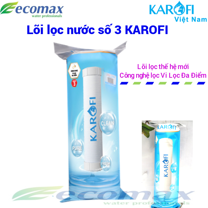 Lõi lọc nước số 3 karofi - Lõi lọc nước karofi