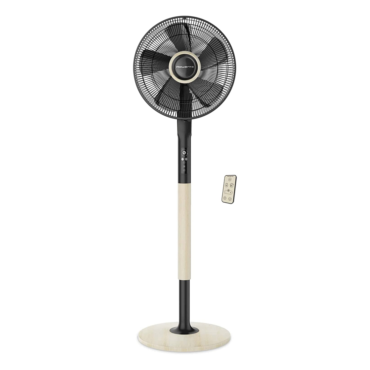 Quạt cây rowenta vu5880 turbo silence extreme+, quạt đứng, 5 chế độ mát, có điều khiển, hẹn giờ, gió mạnh, không gây ồn, nhập đức