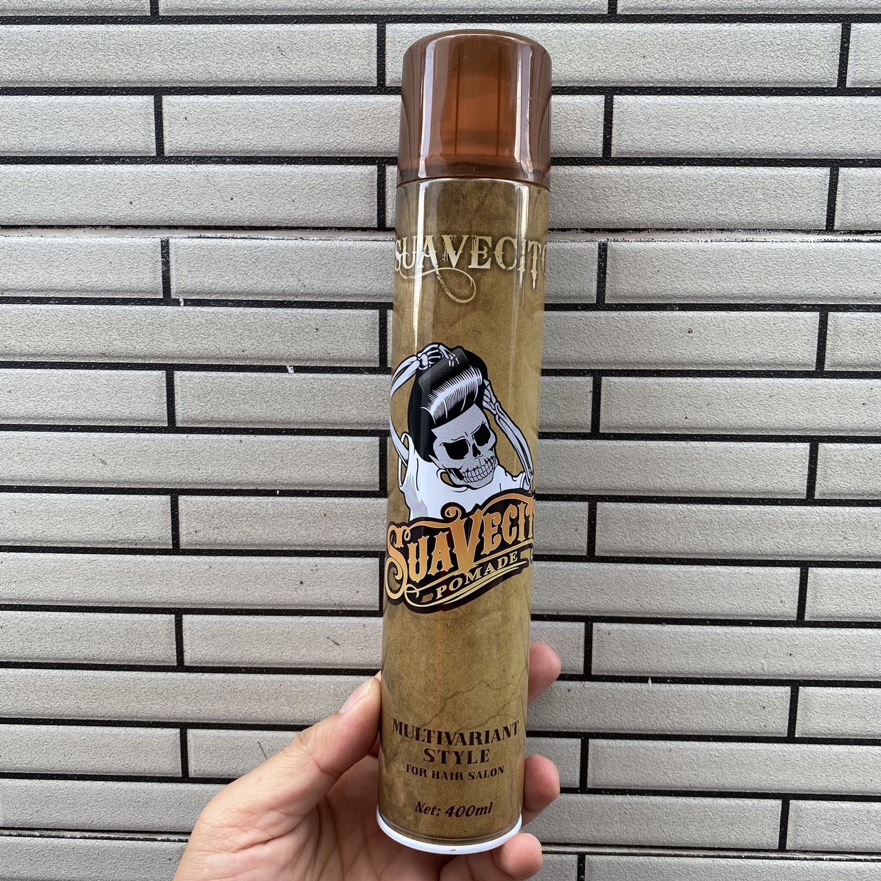 Gôm xịt giữ nếp tóc cứng suavecito 400ml