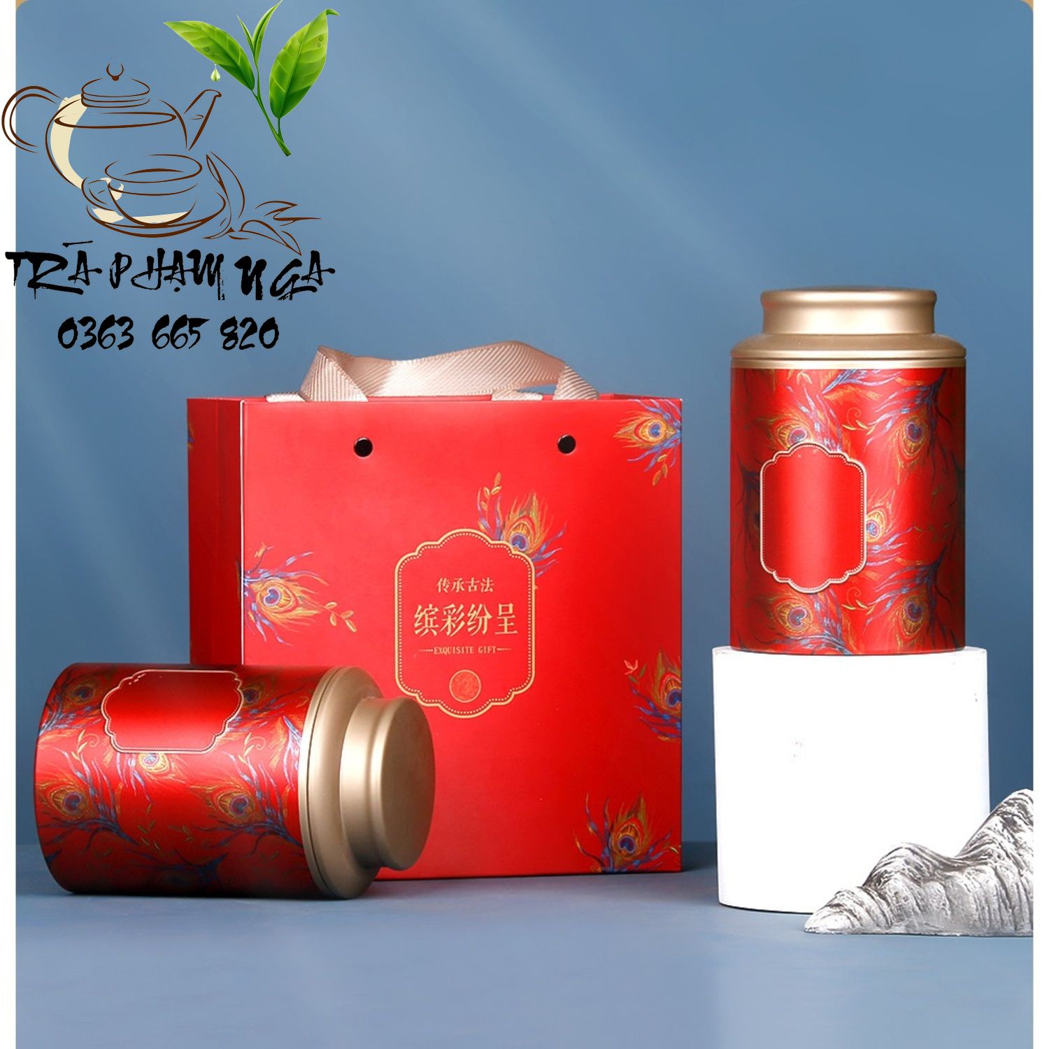 Hộp đựng trà, hũ đựng trà, lọ đựng trà, cafe và thảo mộc khô, chất liệu thép chống rỉ - trà thái nguyên phạm nga