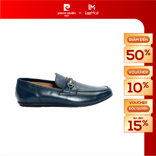 Giày Lười Nam Pierre Cardin chất liệu da bò thật nhập khẩu, đế cao su chống trơn trượt, bảo hành 12 tháng - PCMFWL 529