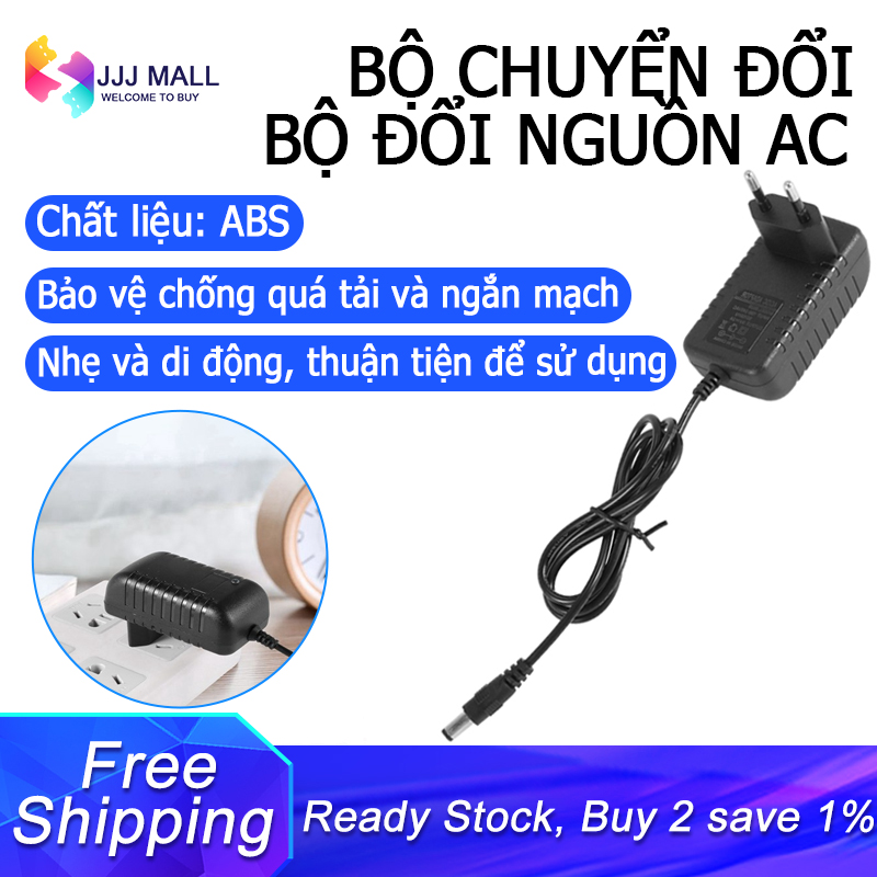 AC 100-240V A DC 9V 2A Adapter Converter Power Supply Charger (EU Plug)