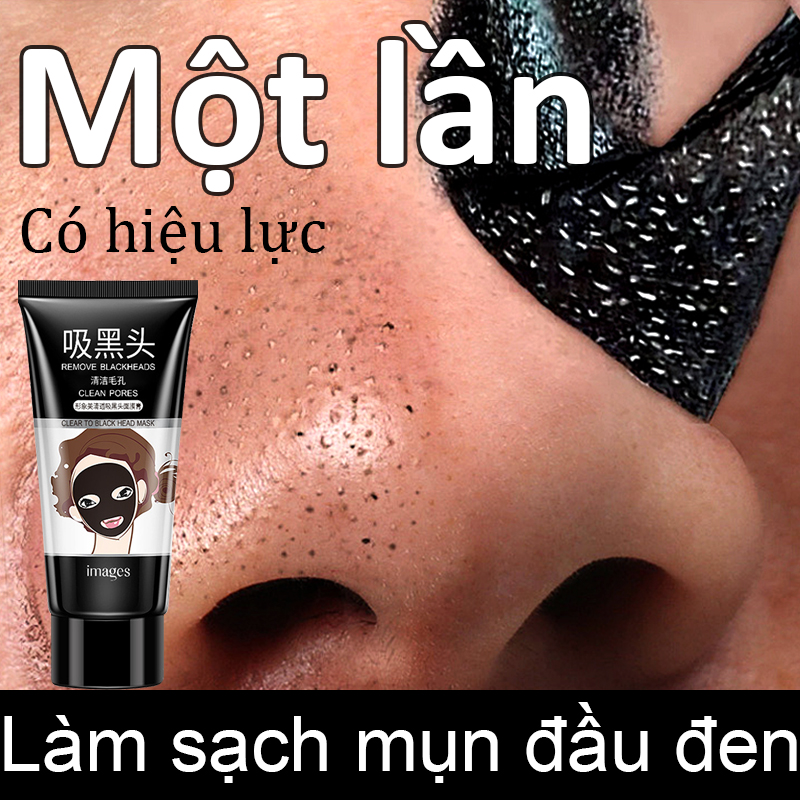  Mặt nạ đen lột than tre đen  loại bỏ mụn đầu đen mụn cám giảm sẹo mụn cải thiện làn da thô ráp làm sạch lỗ chân lông trên da phù hợp với mọi loại da mặt nạ nam nữ thông dụng 