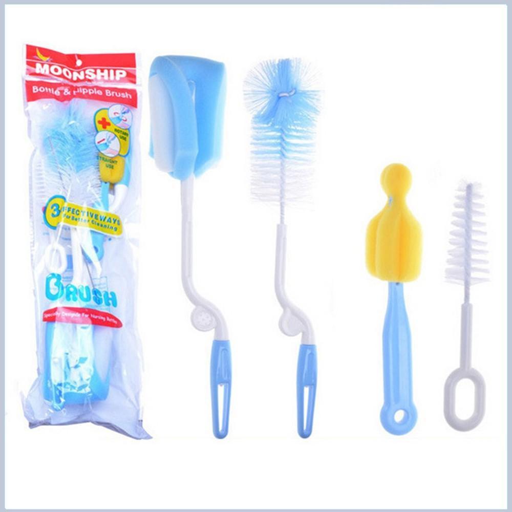 Combo 1 bộ cọ rửa Bình Sữa 4 chi tiết