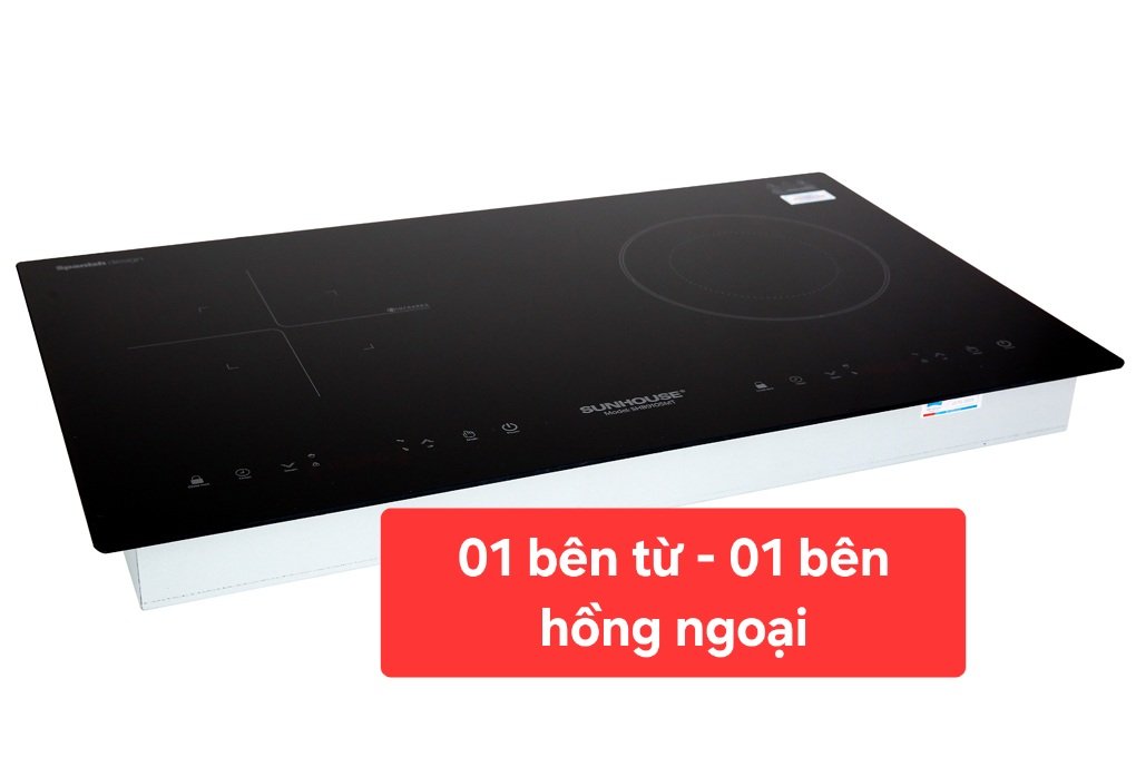 Bếp từ hồng ngoại sunhouse shb9105mt