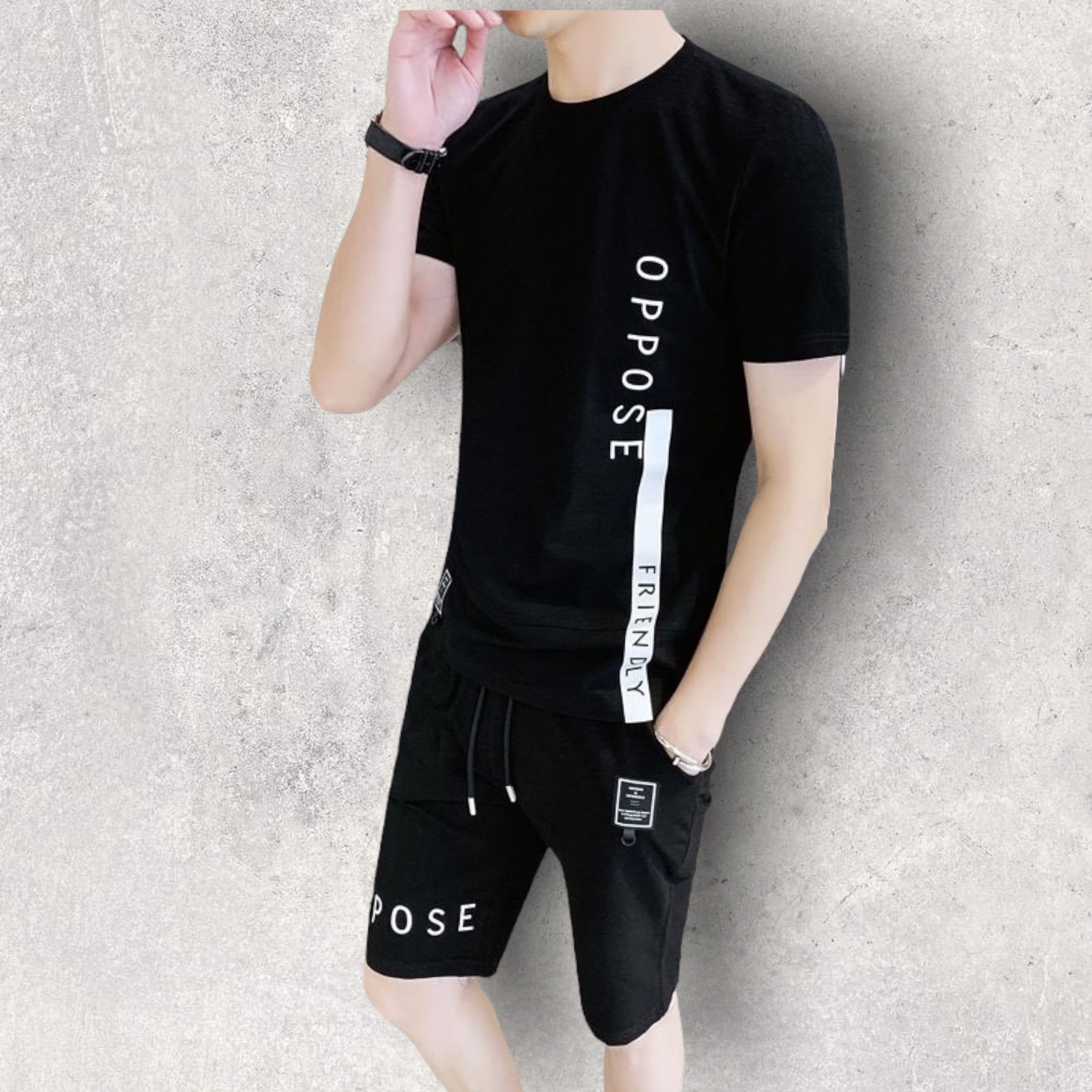 HOÀN TIỀN 20% - [Tặng Vòng Tay Dễ Thương]Quần áo thể thao nam Đồ bộ nam mẫu OPPOSE đang làm mưa làm gió trên thị trường đồ bộ nam