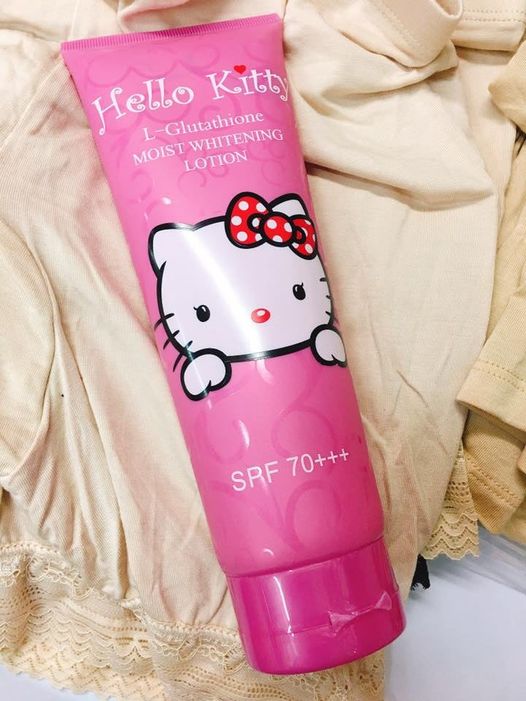 Kem makeup body hello kitty