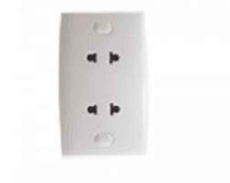 Ổ cắm đôi 2 chấu 16a e426ust2cb-g19 schneider
