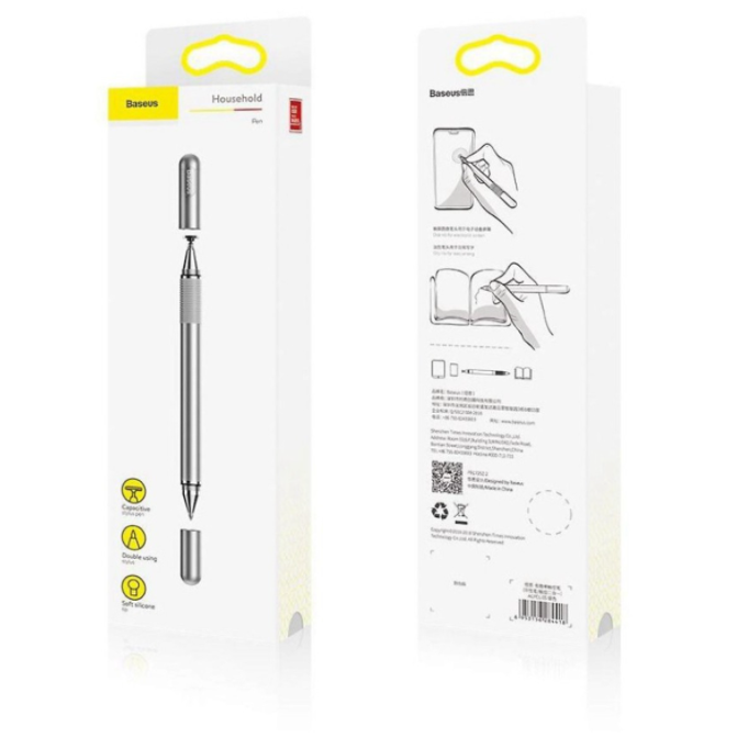 [Hàng Chính Hãng] Bút Cảm Ứng Điện Dung Cho Iphone Ipad Iphone Samsung Xiaomi Huawei - Baseus