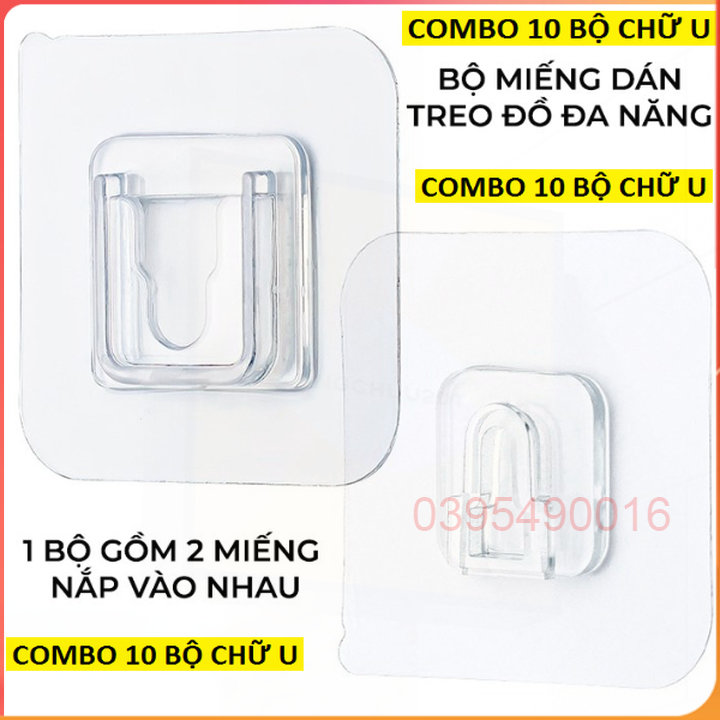 [10 bộ] Bộ giá đỡ treo tranh ảnh cục wifi ổ điện và các đồ dùng khác, dán tường cực kì dễ sử dụng và tiện lợi ,bộ DoubleLock
