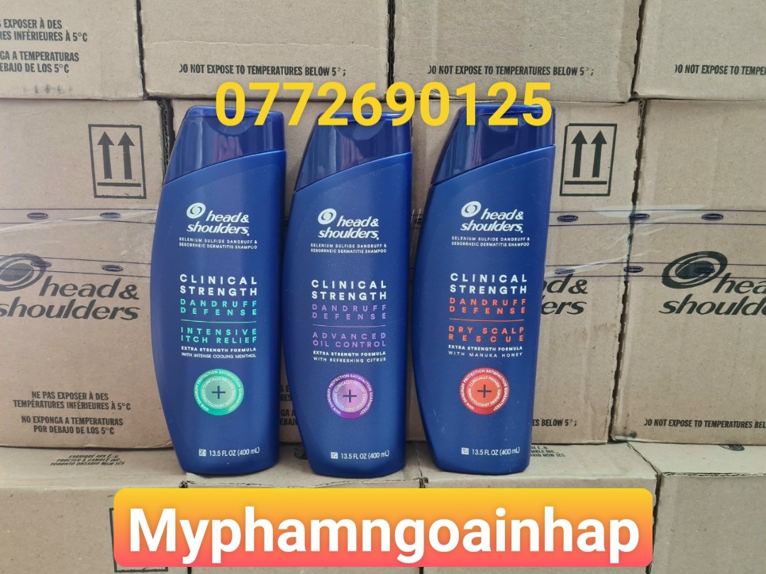 Dầu gội Head & shoulder của Mỹ 400ml mẫu mớ