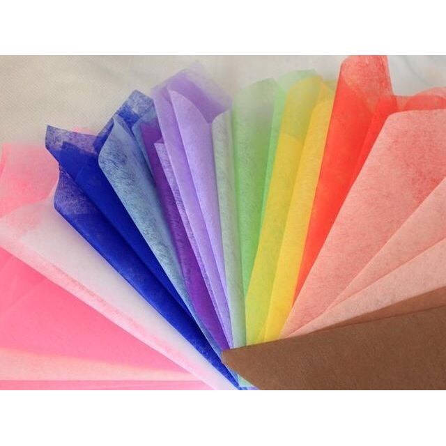 [HCM]Giấy Lụa Xấp Gói Hoa - Gói Quà