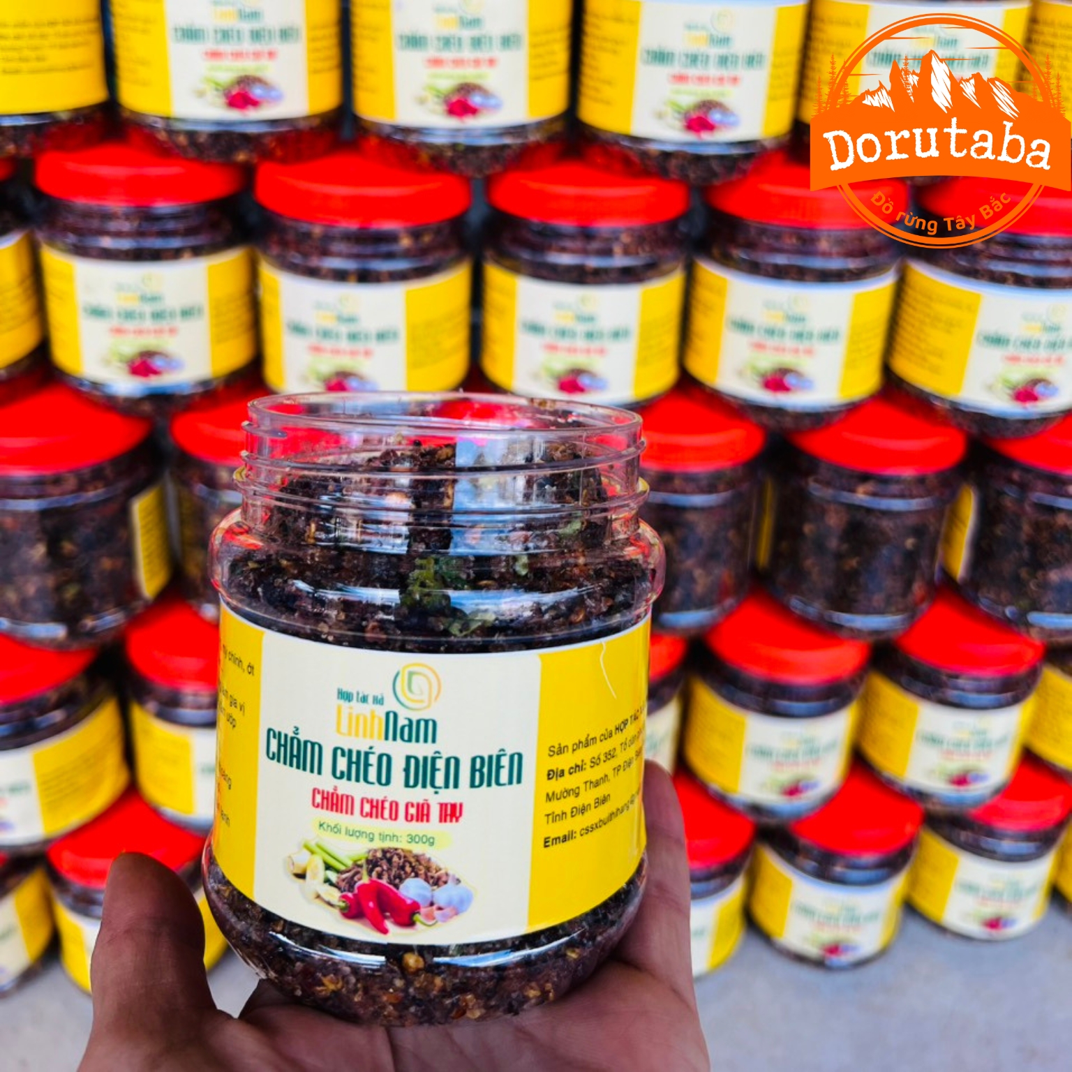 Chẩm chéo giã tay ngon đặc biệt Linh Nam Điện Biên 300g. Chẩm chéo khô ướt Tây Bắc chuẩn vị, chẳm chéo sapa tv huho food