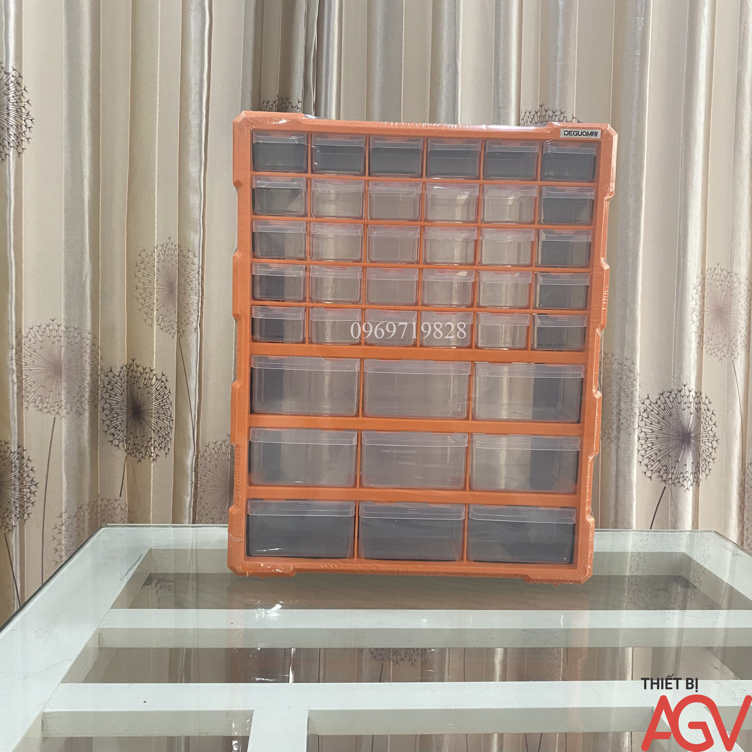 Tủ đựng linh kiện điện tử 39 ngăn