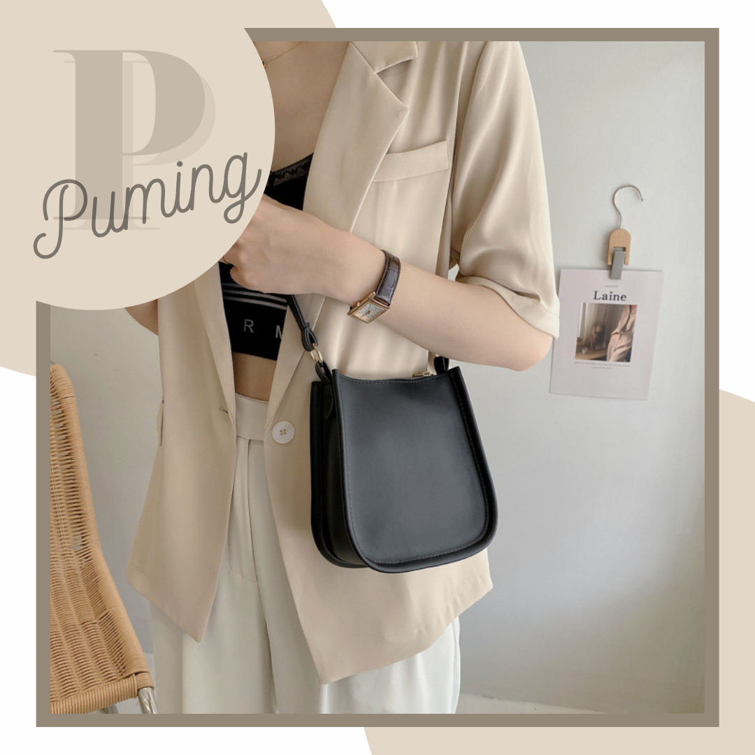 Túi xách đeo chéo nữ mini nhỏ basic đựng điện thoại đi chơi