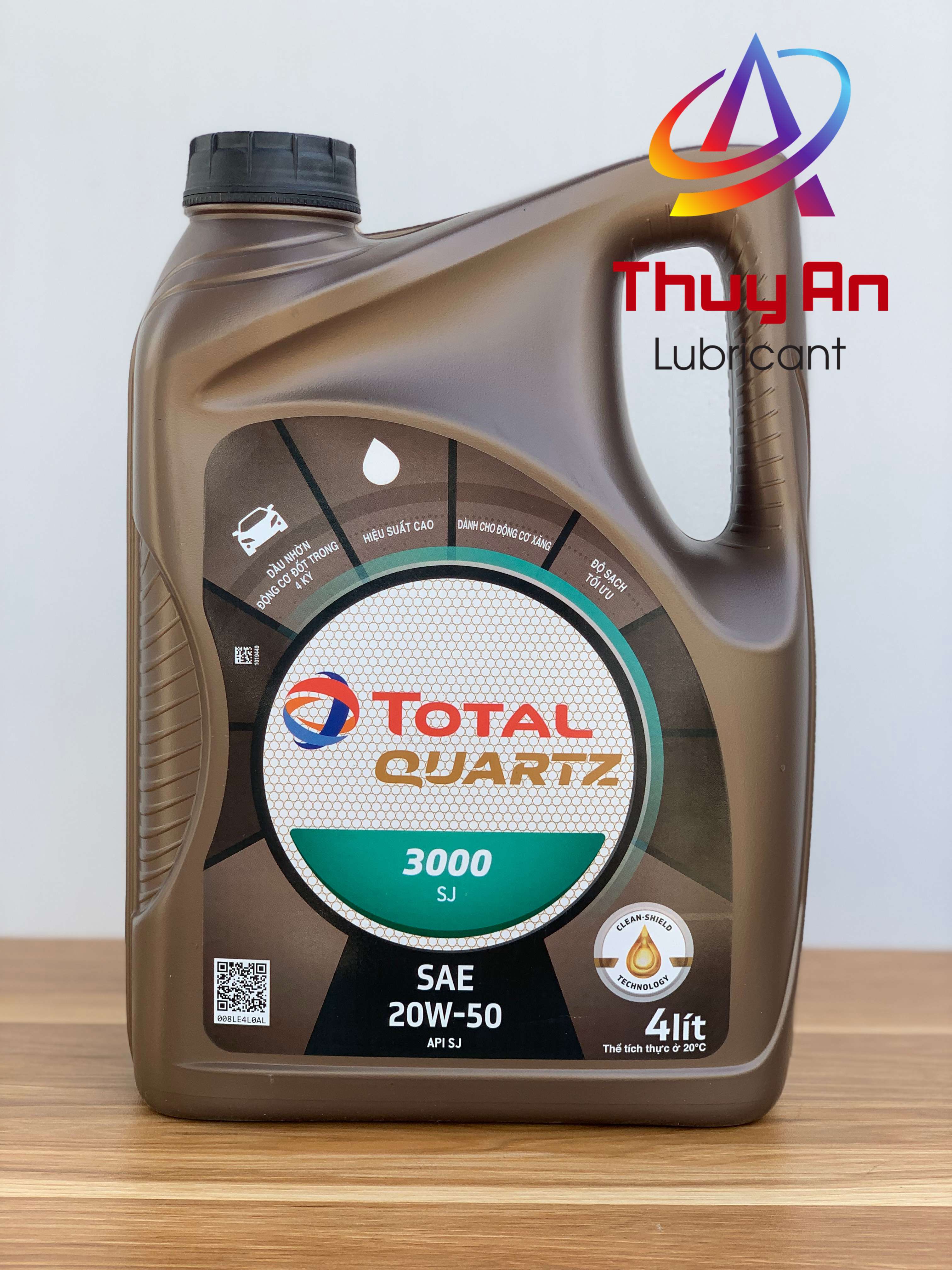 Nhớt ôtô total quartz 3000 sj 20w-50 - xe vận hành bền bỉ và duy trì công suất động cơ