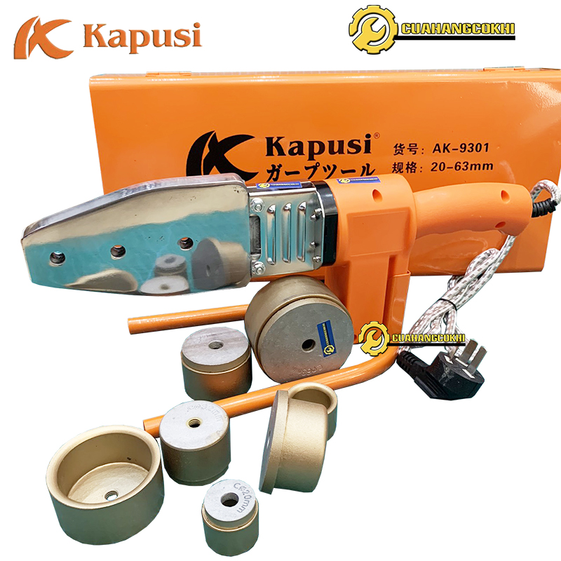 Máy hàn ống nhiệt PPR 20-63 Nhật Kapusi - Máy hàn nhiệt ống nước PPR